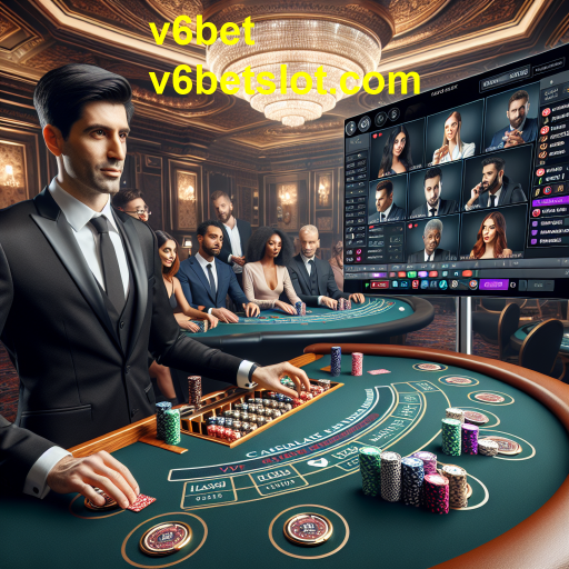 Descubra a Experiência do Casino Ao Vivo no v6bet